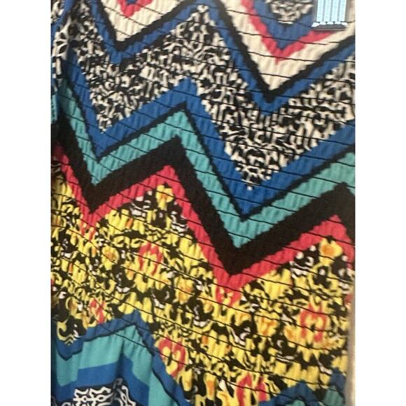 Magic Boho Maxi Dress Halter Beachy Hippie Blues Greens Yellows Beadsd DD03 - Picture 7 of 15